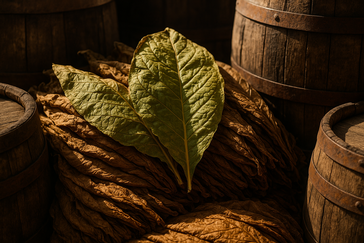 The Tobacco Leaf in Brief: A Beginner's Guide to Exploring the Flavors of Cigar Tobacco Leaves