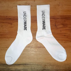 Enduro Crew Sport Socks - WHITE (3-Pack)